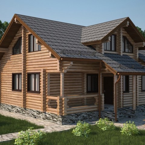 Zrubový rekreačný dom D29